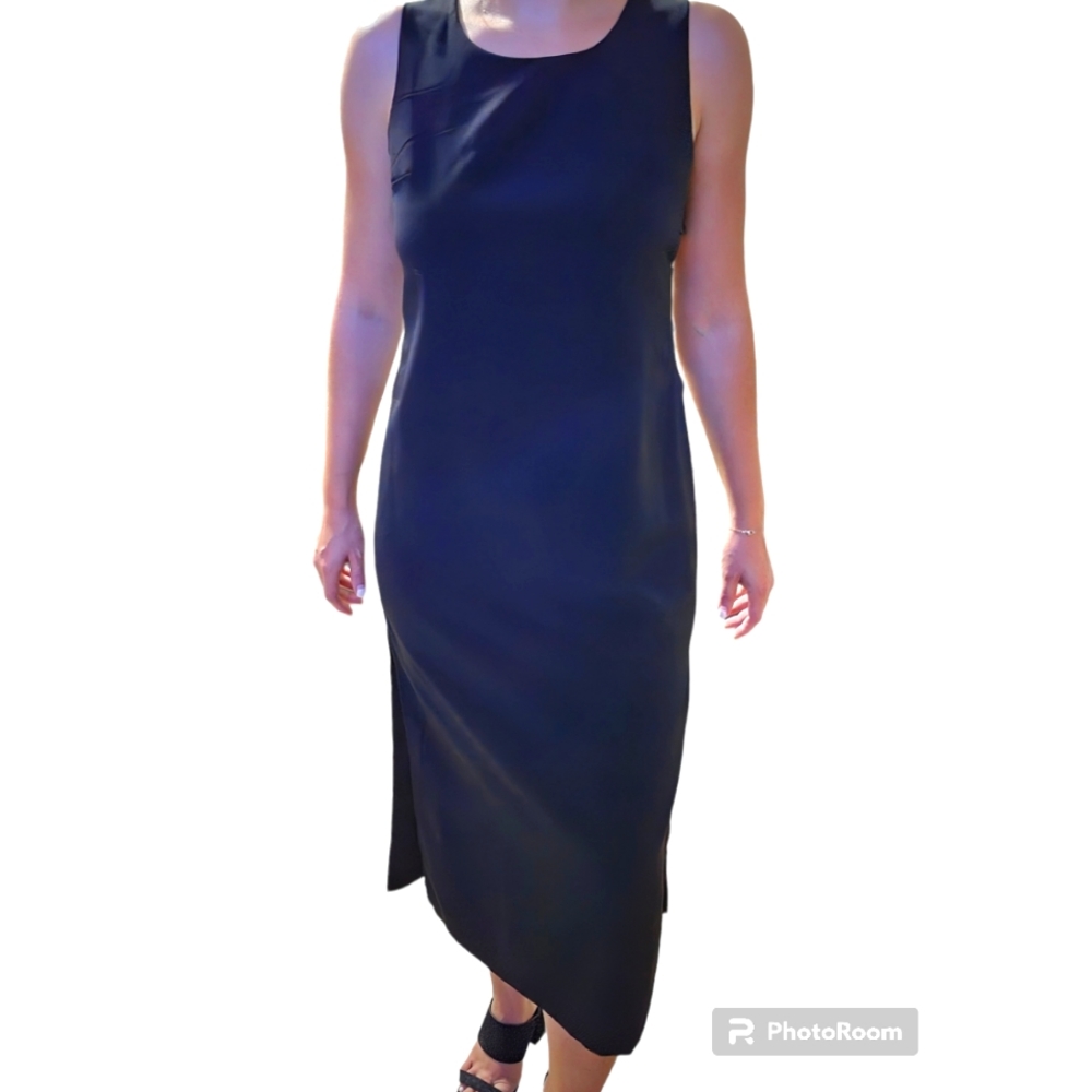 Forever 21 Black Midi Dress